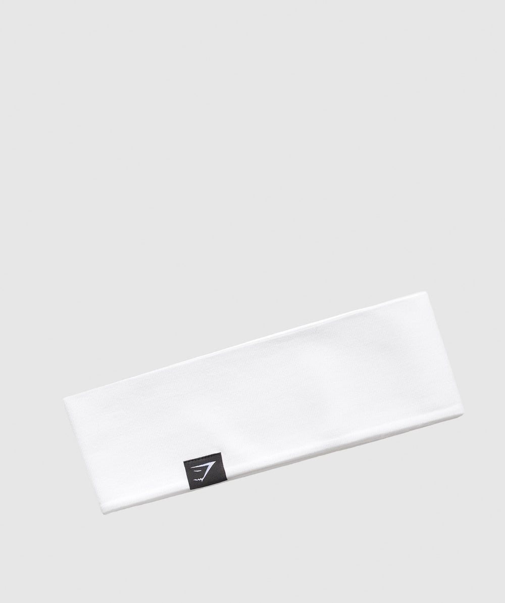 Diffuse Sweat Headband White