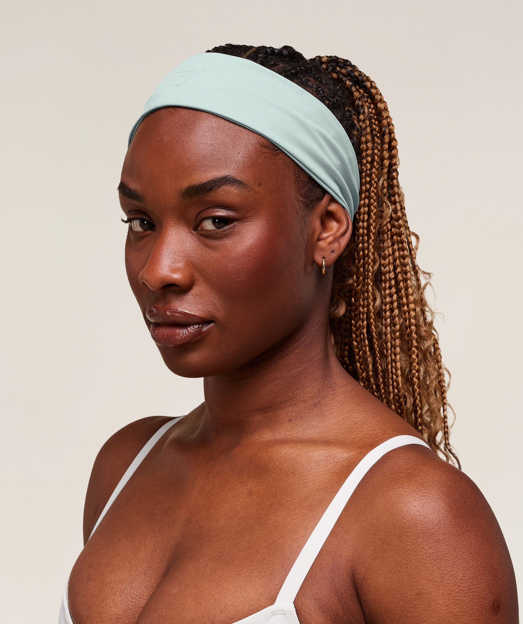 Twist Headband Morning Blue