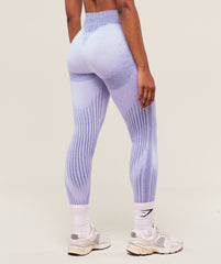 Diffuse Seamless Leggings Fresh Lilac/Cobalt Purple
