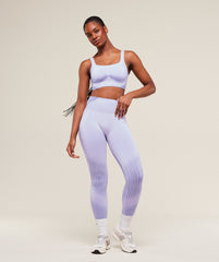 Diffuse Seamless Leggings Fresh Lilac/Cobalt Purple
