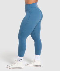 Legacy Logo Leggings Success Blue