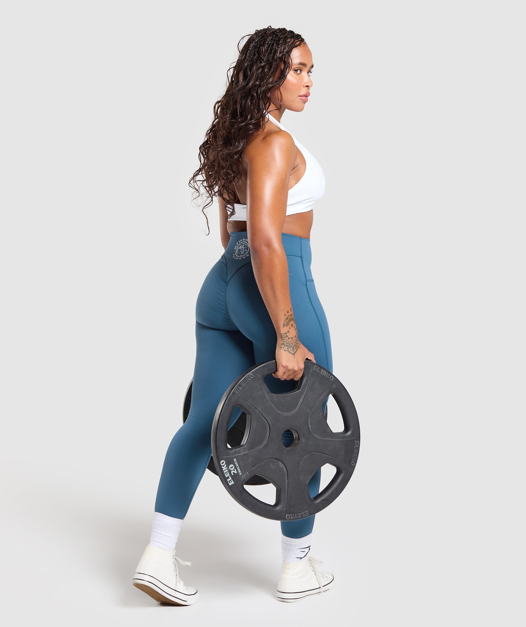 Legacy Logo Leggings Success Blue