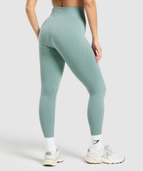 Corset Seamless Leggings Celeste Blue