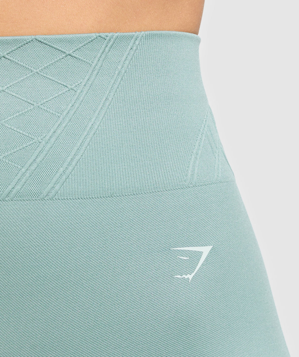 Corset Seamless Leggings Celeste Blue