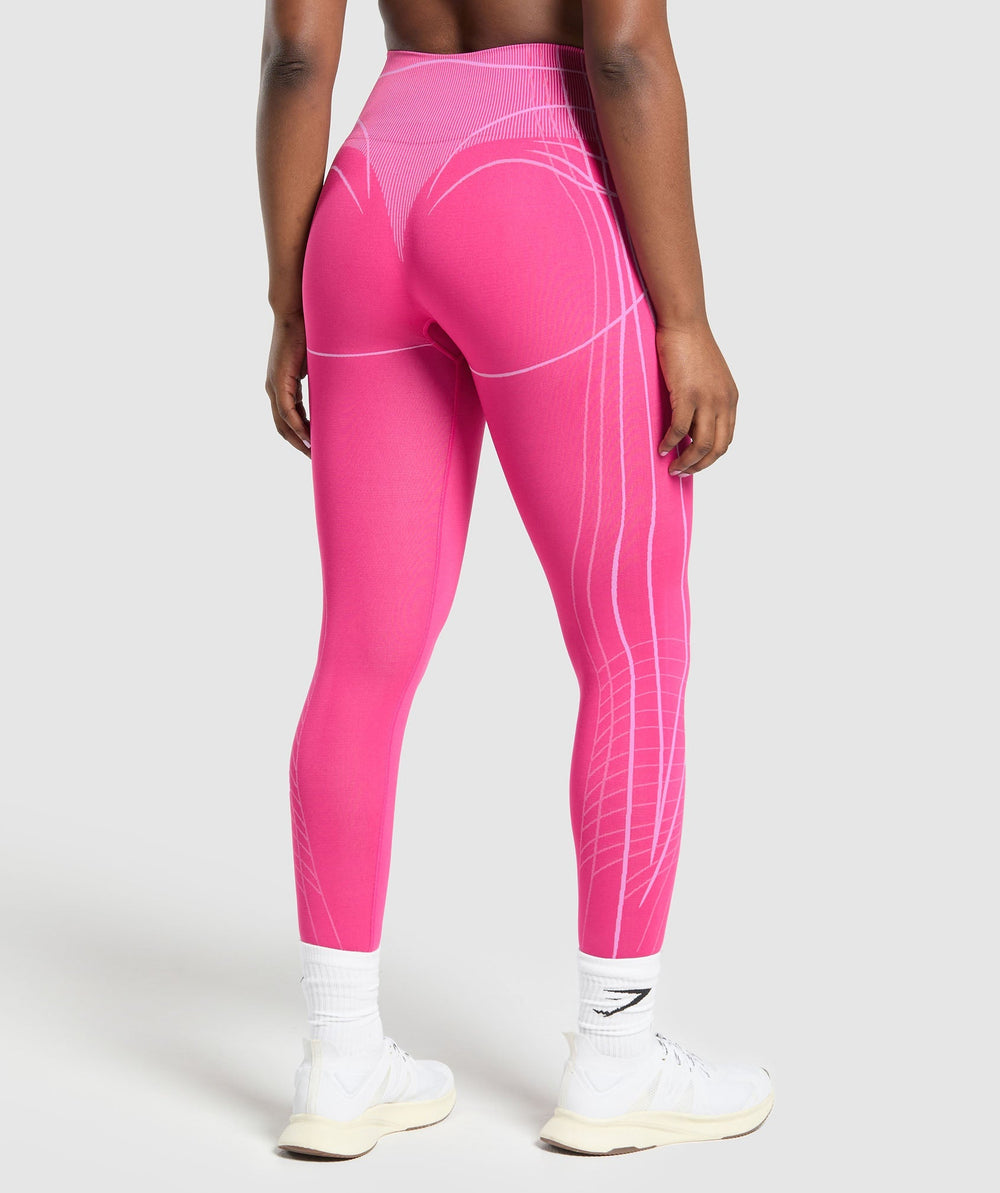 Apex Seamless Leggings Valley Pink/Sour Pink