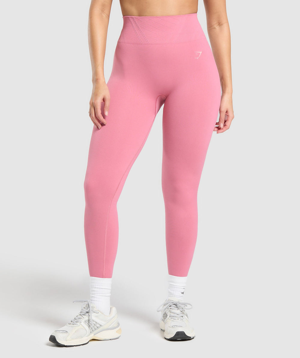 Corset Seamless Leggings Sunset Pink