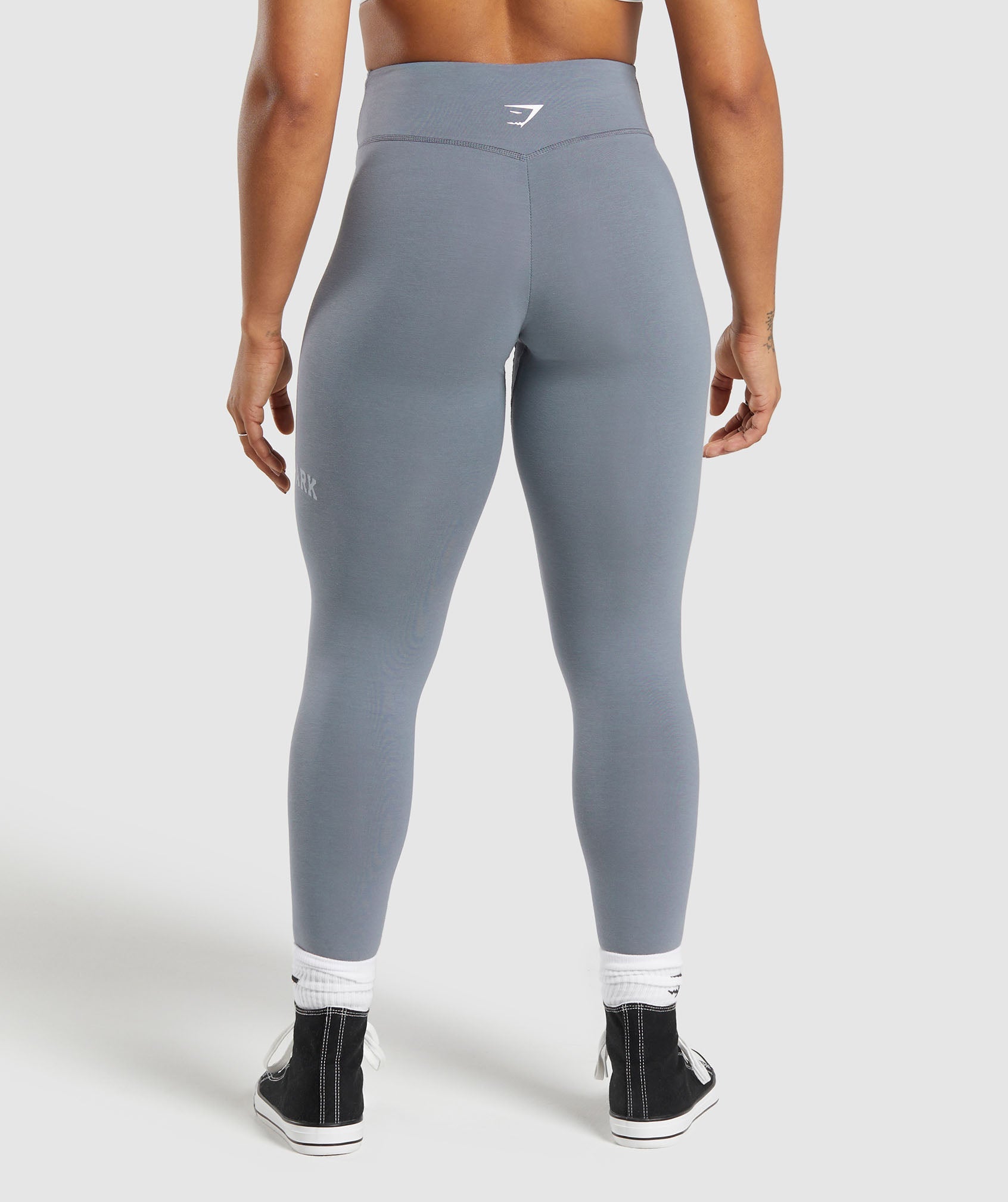 Lifting Logo Leggings Iron Blue