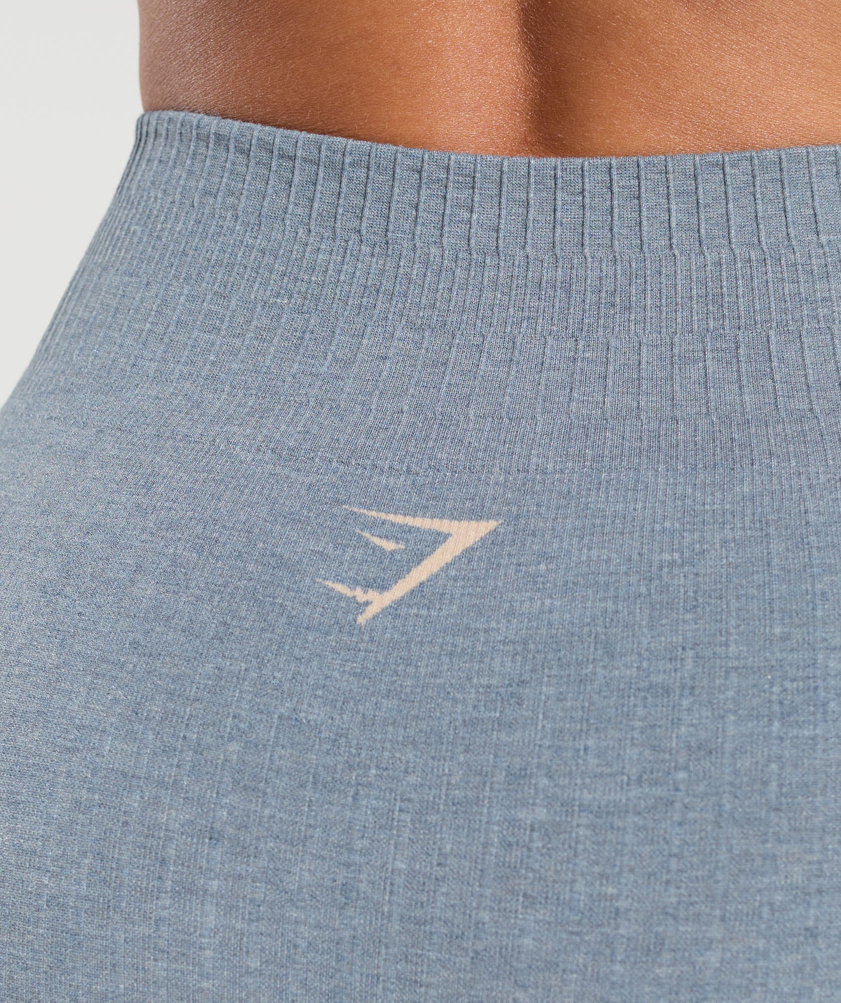 Luxe Seamless Leggings Metal Blue Marl