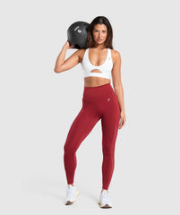 Everyday Mesh Leggings Reps Red