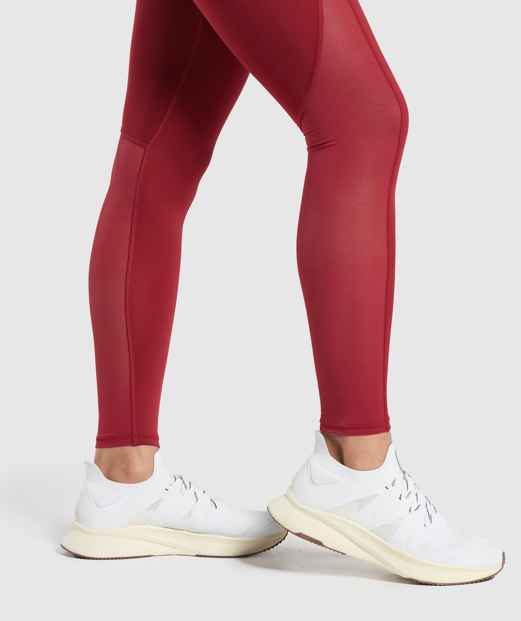 Everyday Mesh Leggings Reps Red