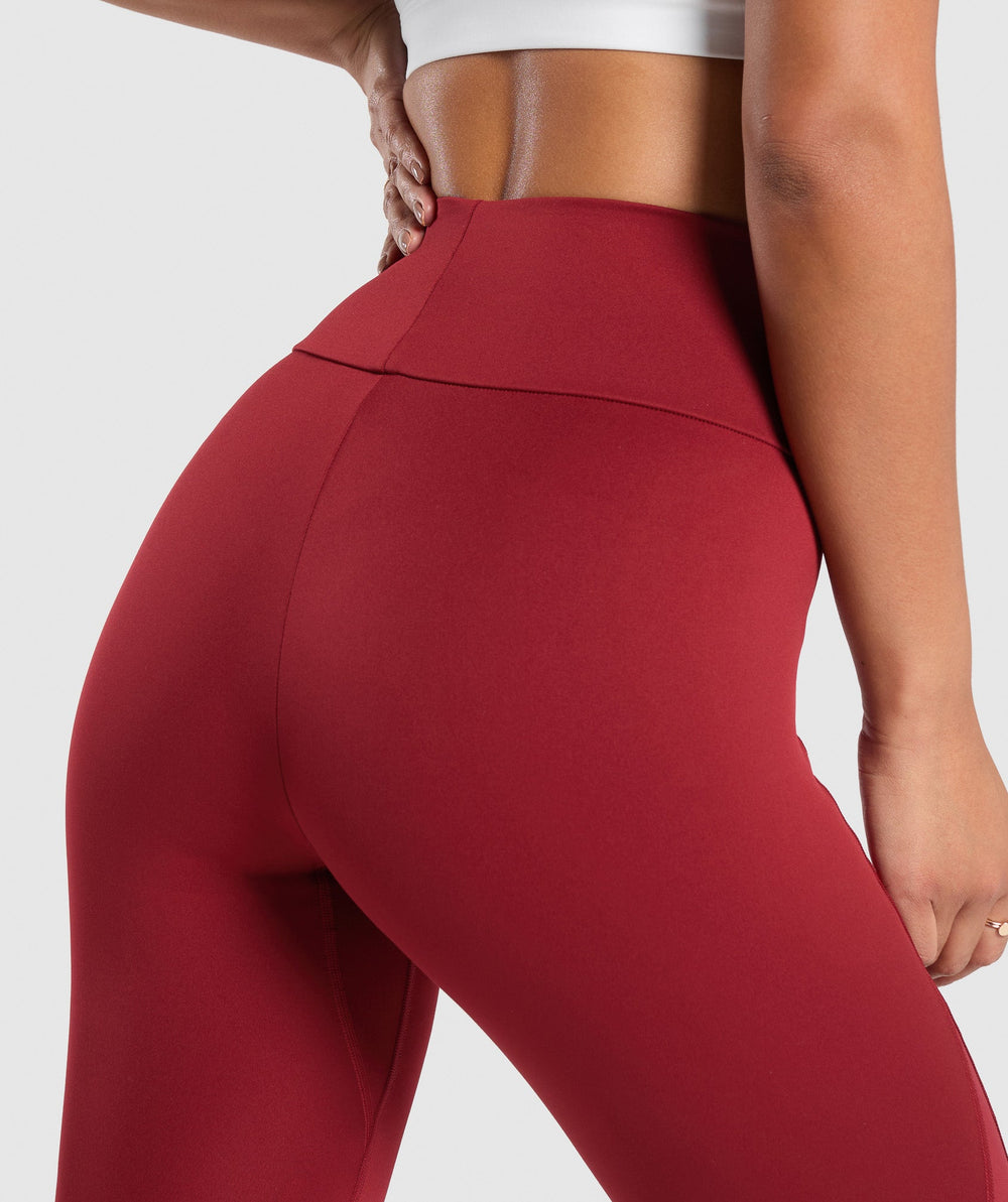 Everyday Mesh Leggings Reps Red