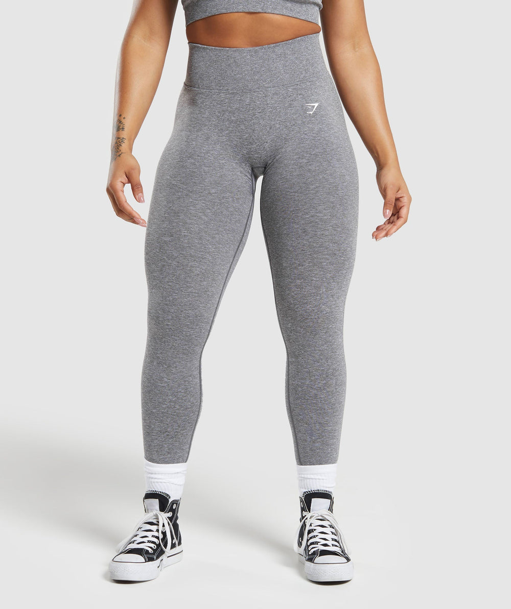 Lift Seamless Leggings Brushed Grey/White Marl