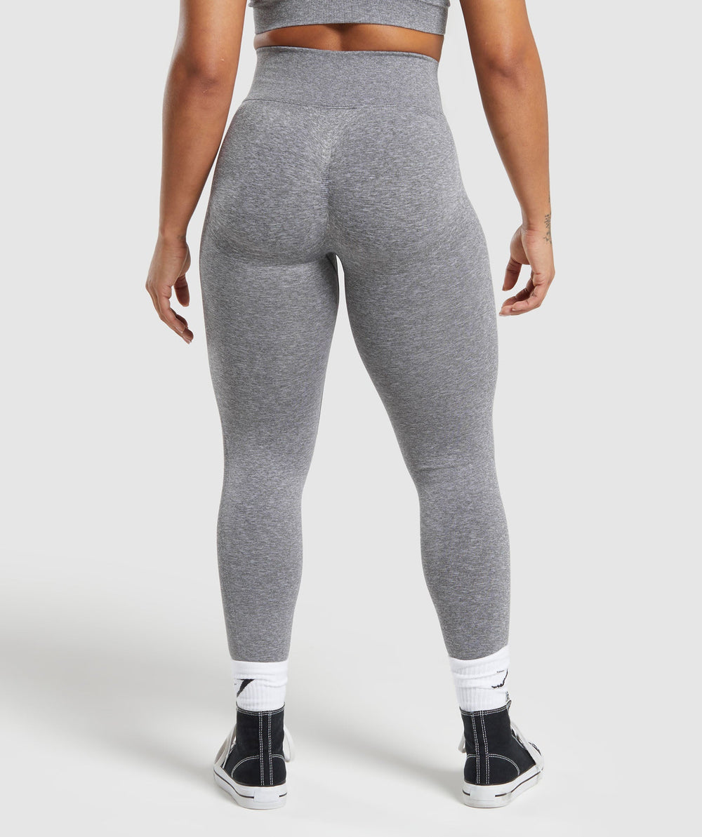 Lift Seamless Leggings Brushed Grey/White Marl