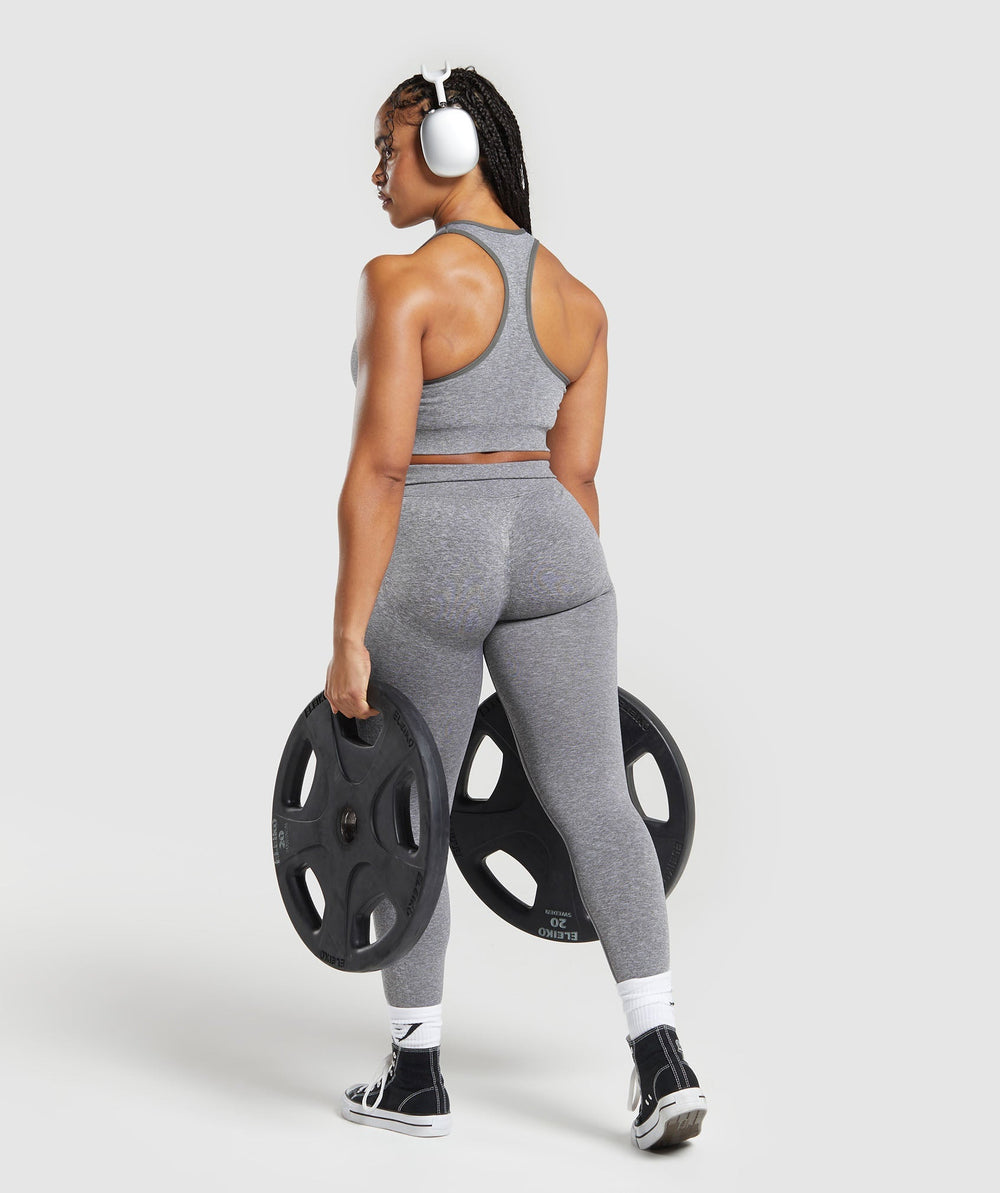 Lift Seamless Leggings Brushed Grey/White Marl
