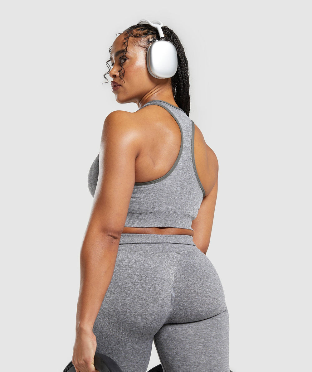 Lift Seamless Leggings Brushed Grey/White Marl
