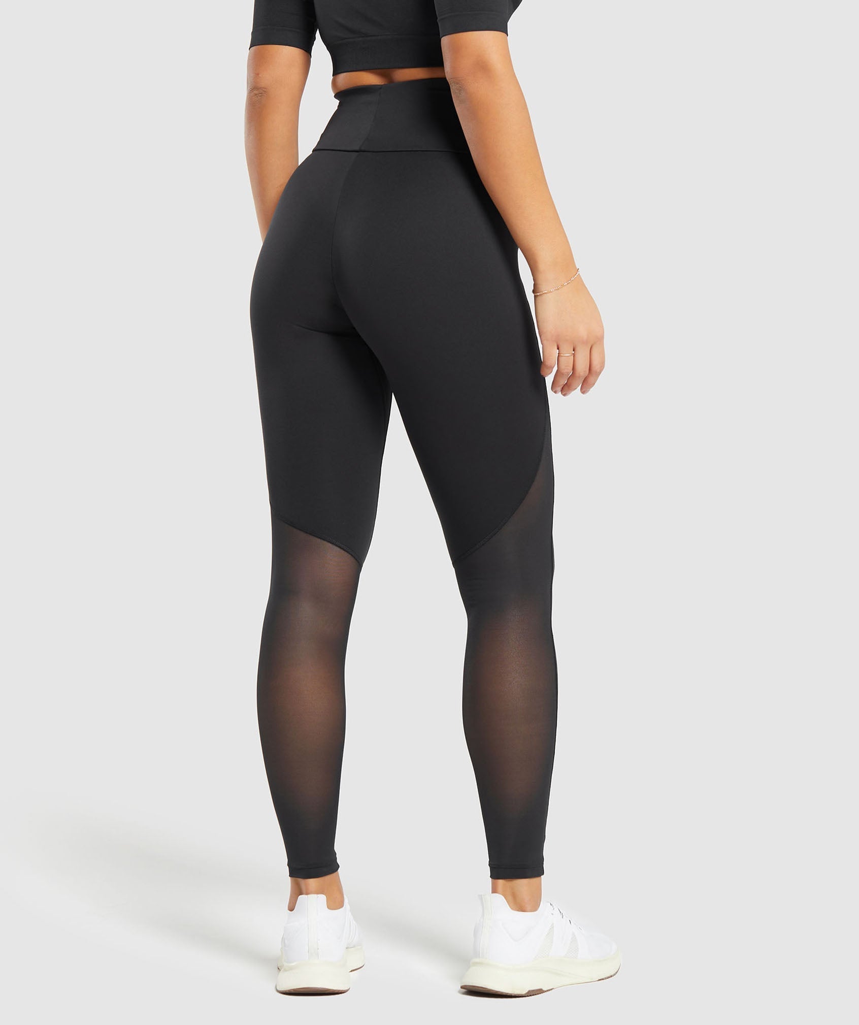 Everyday Mesh Legging Black
