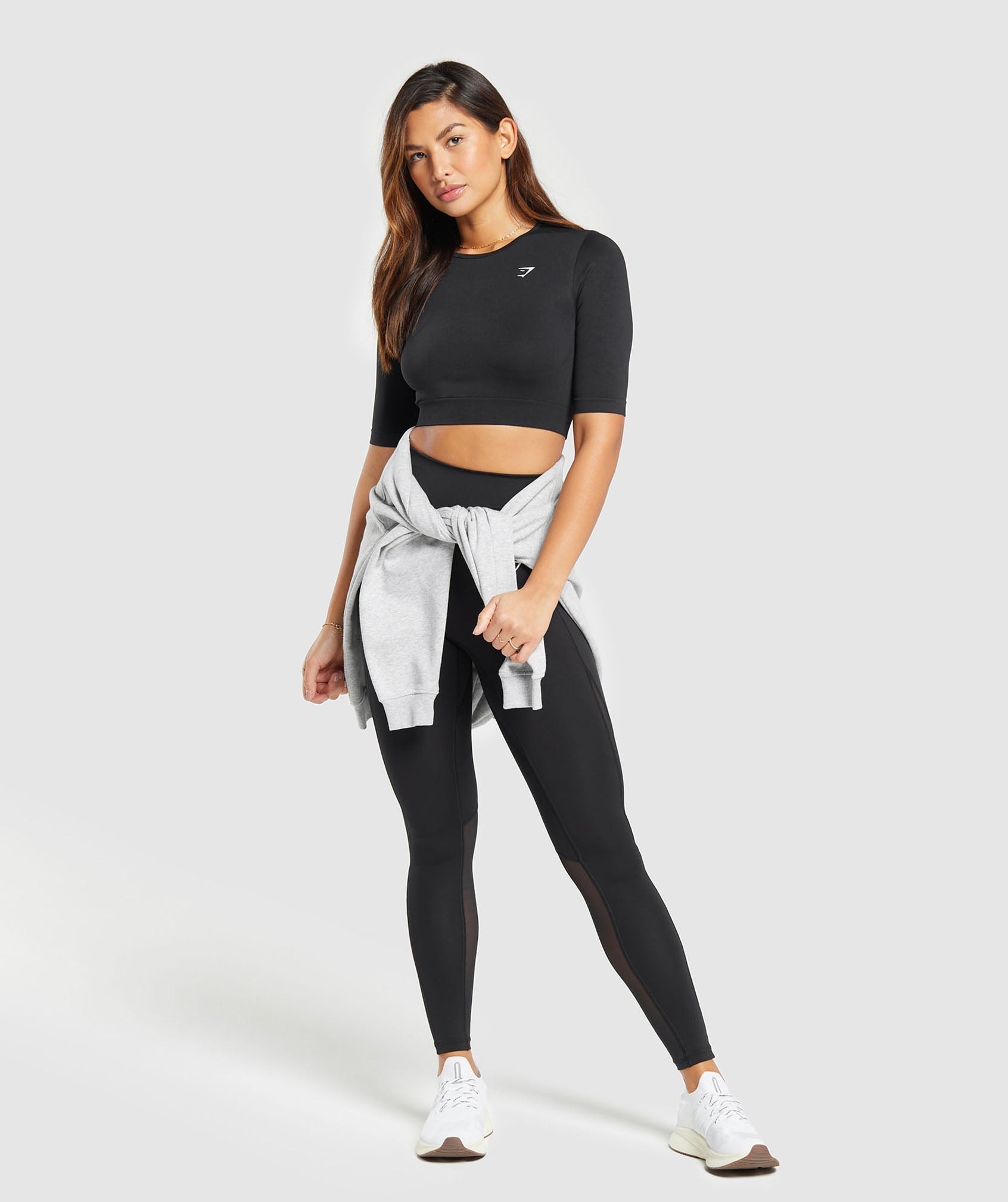 Everyday Mesh Legging Black