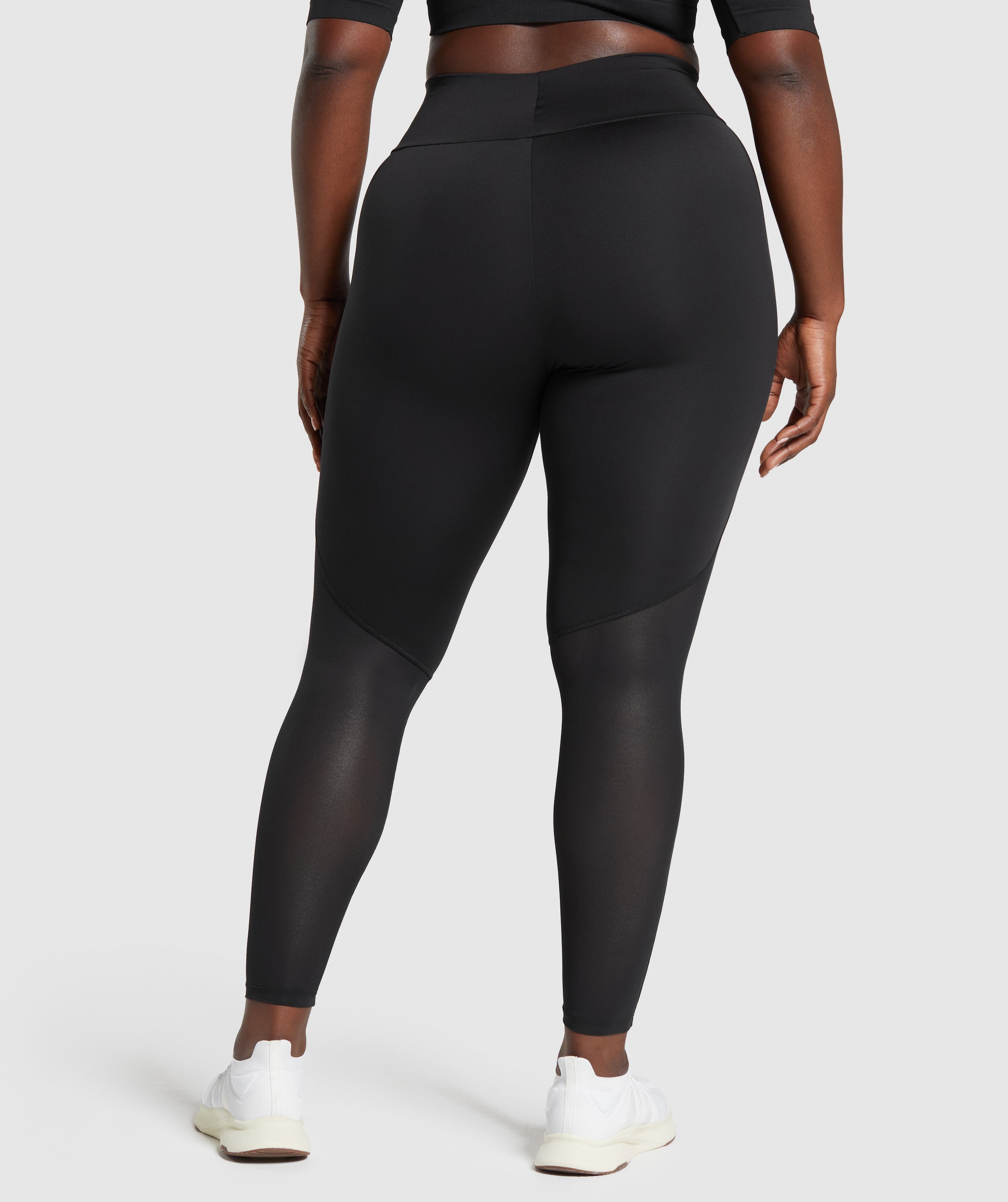 Everyday Mesh Legging Black