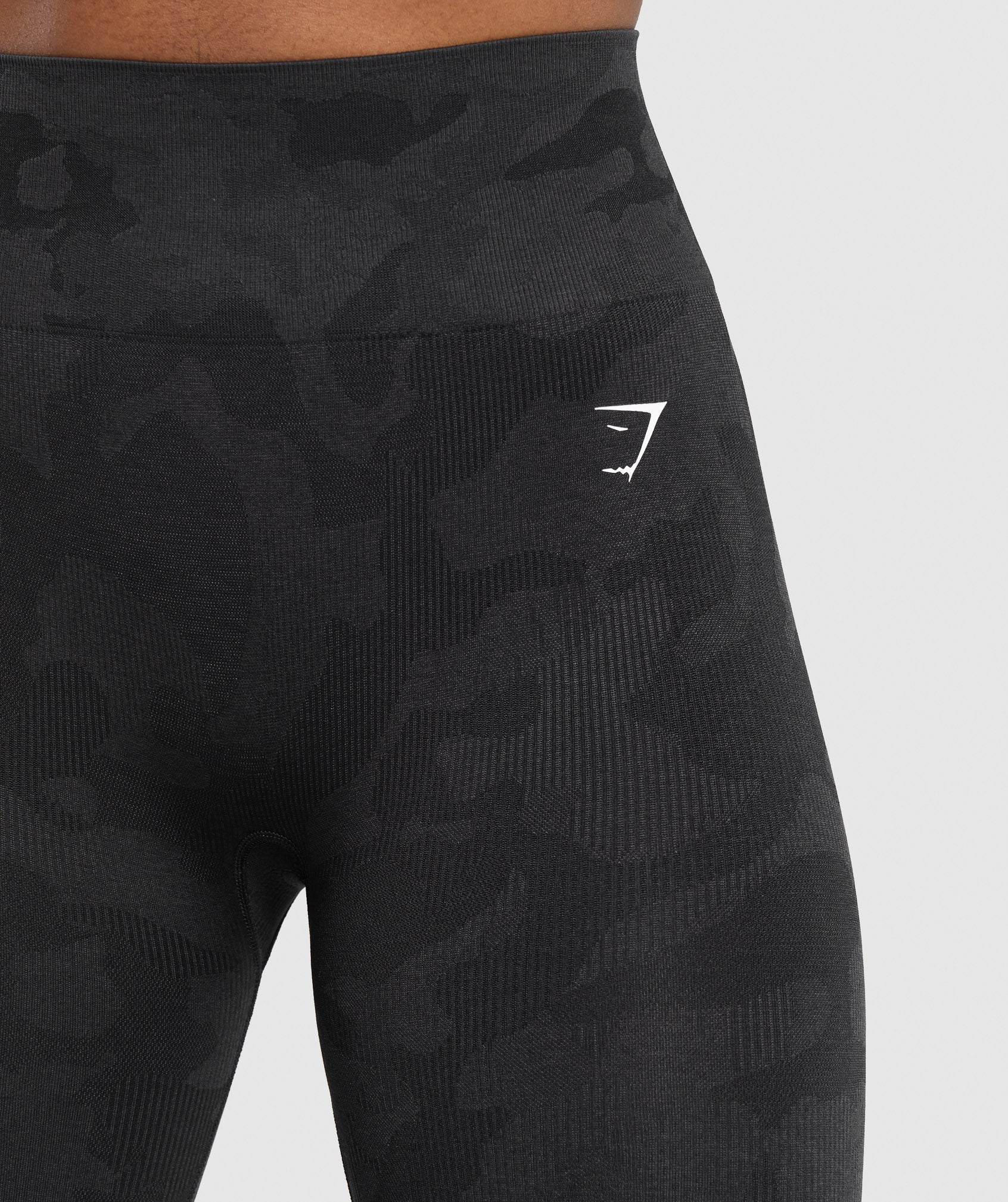 Adapt Camo Seamless Leggings Black/Asphalt Grey