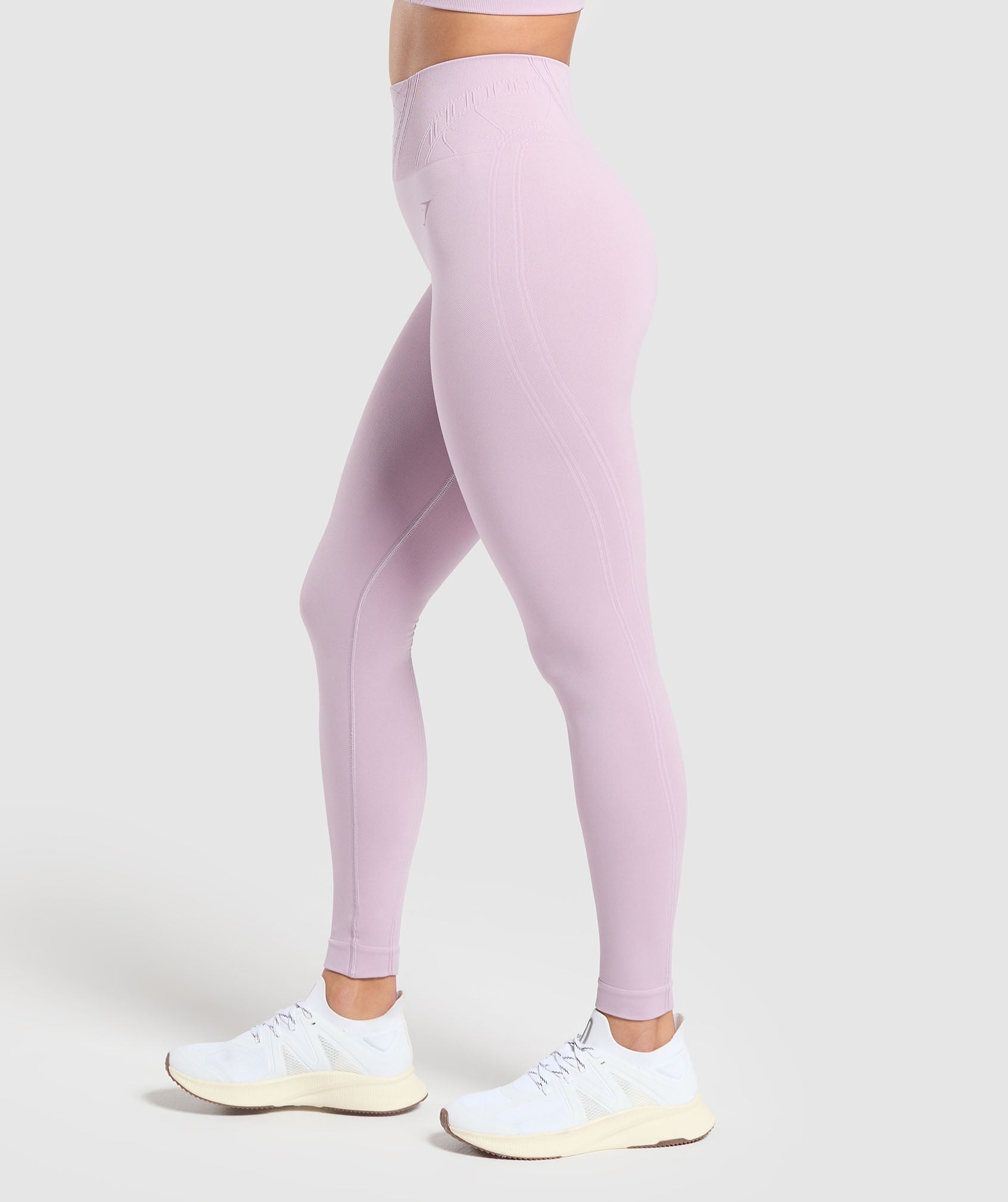 Corset Seamless Leggings Warm Lilac