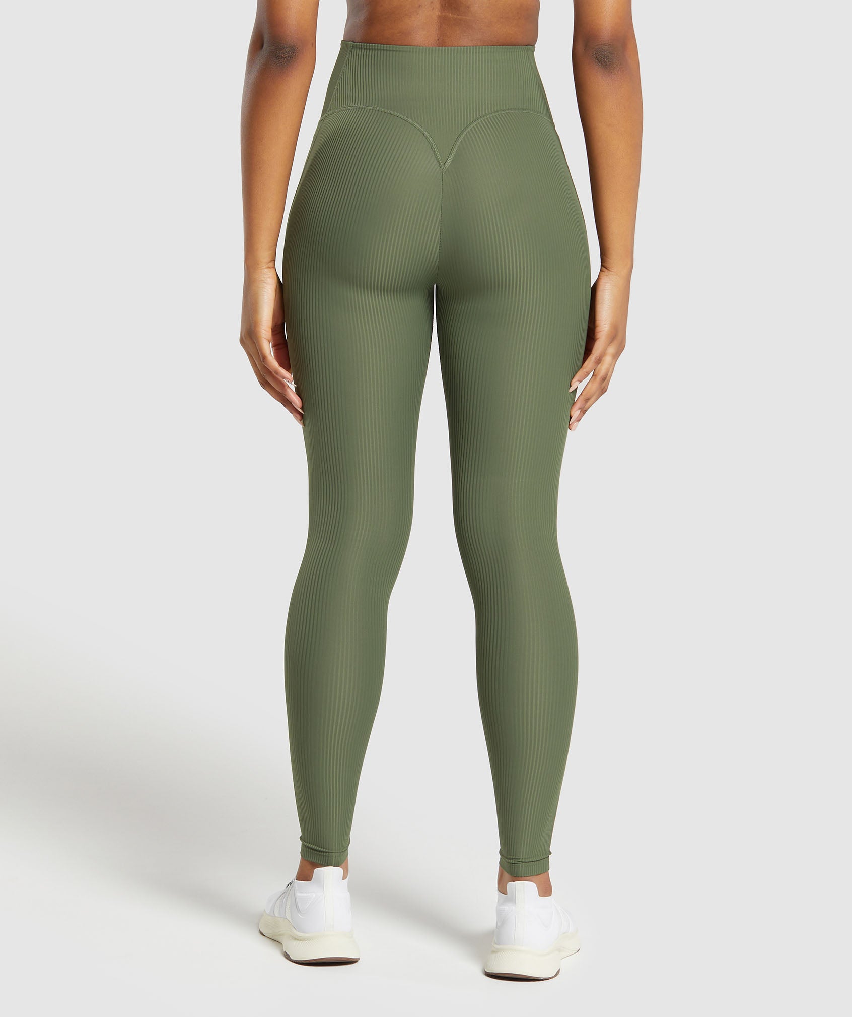Ribbed Legging Core Olive