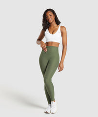 Ribbed Legging Core Olive