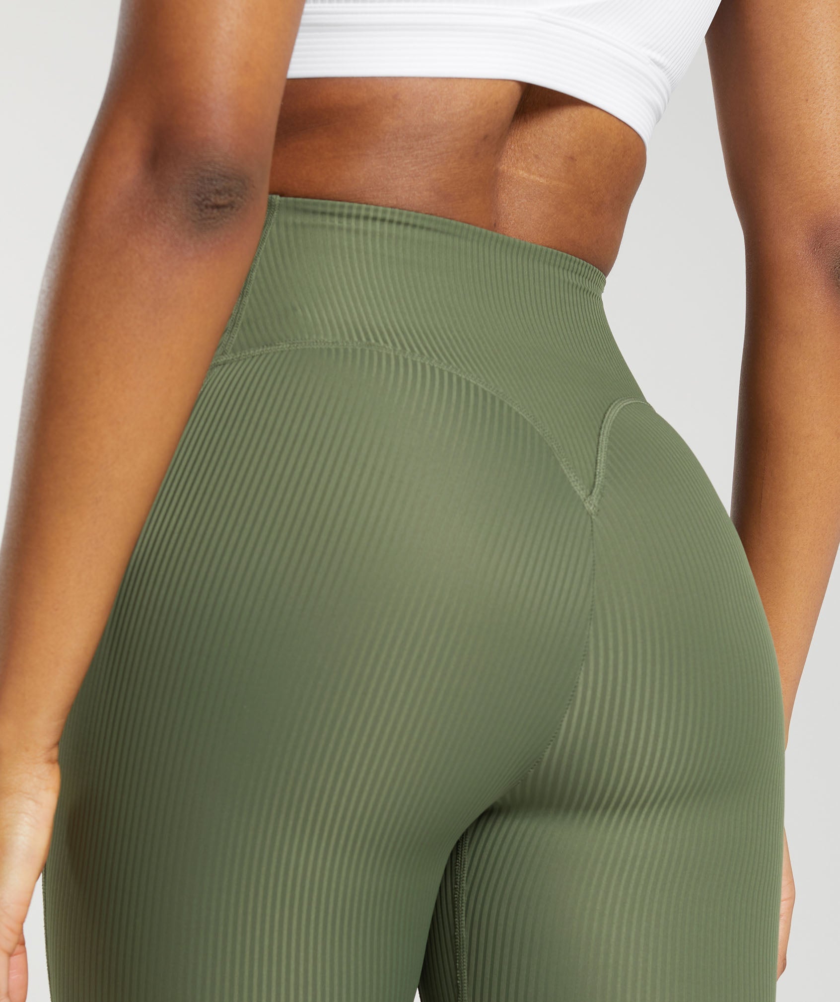 Ribbed Legging Core Olive