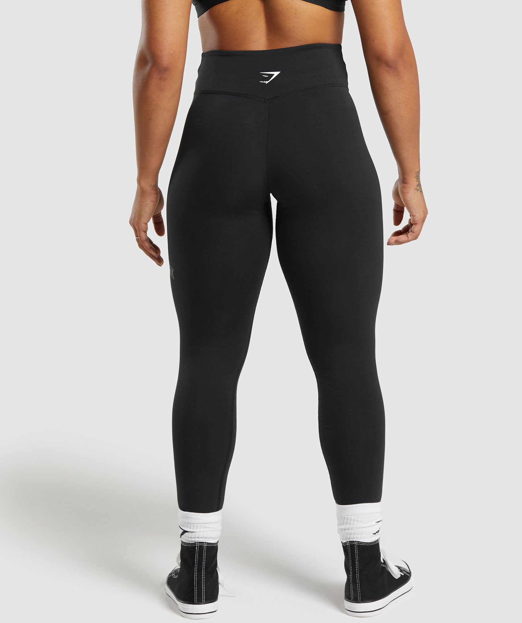 Lifting Logo Leggings Black