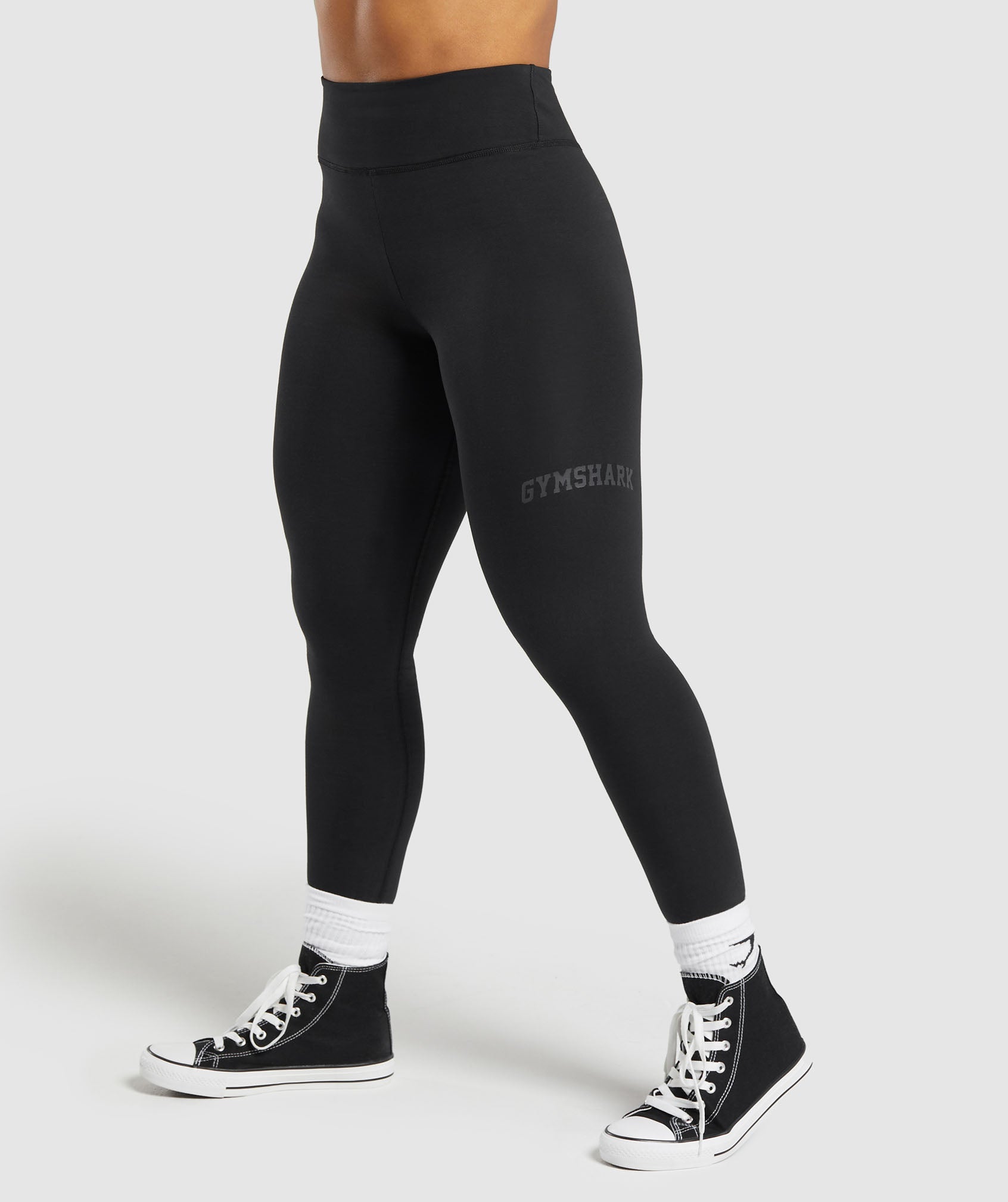 Lifting Logo Leggings Black