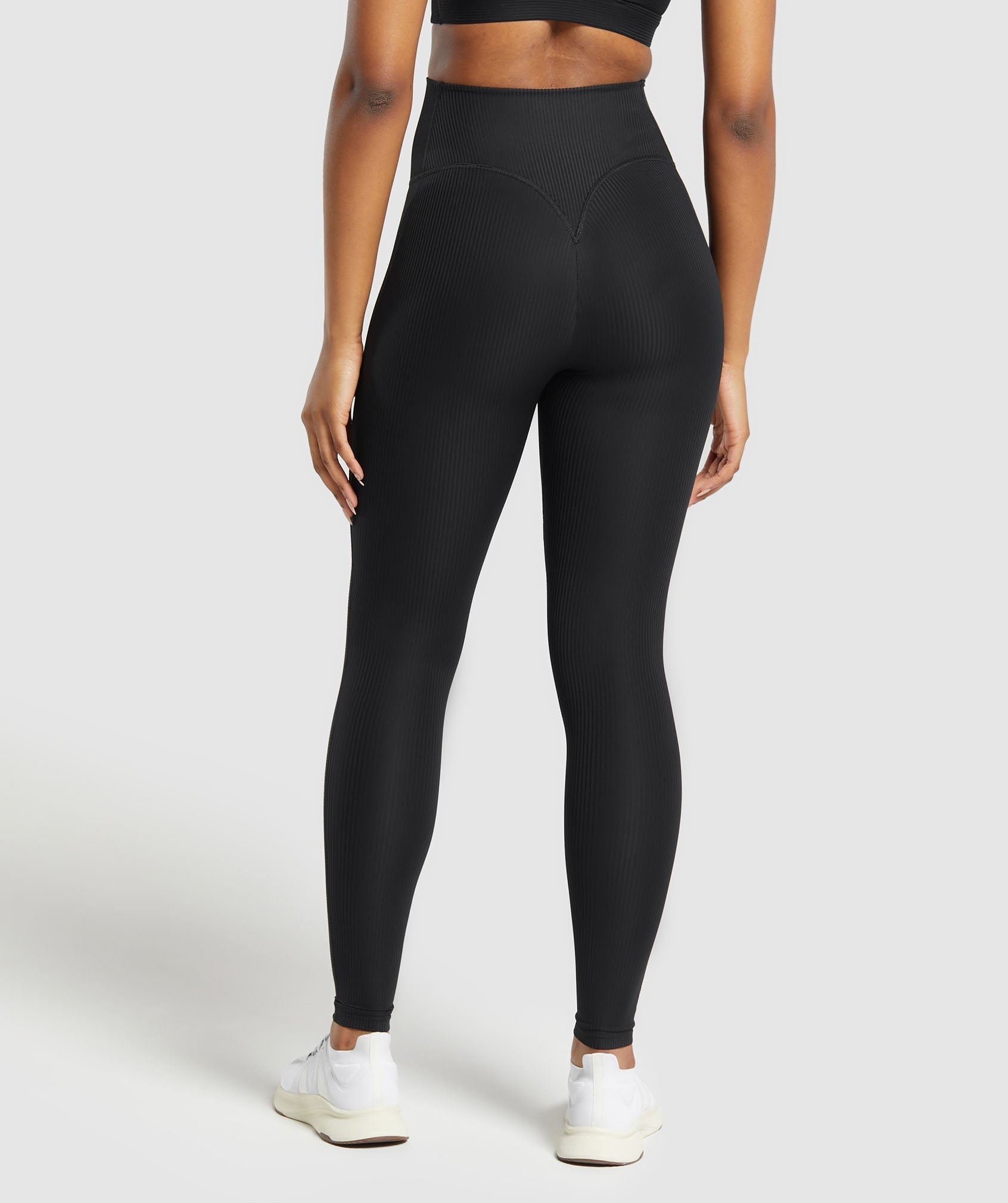 Ribbed Legging Black