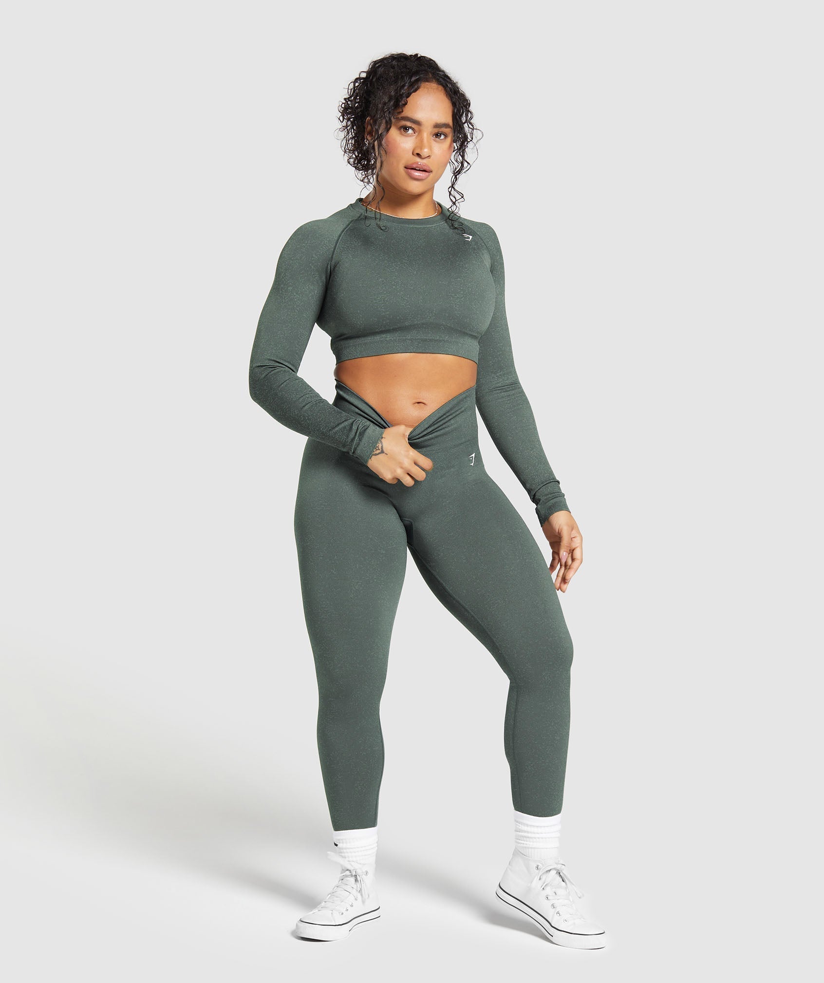 Adapt Fleck x Whitney Leggings Slate Teal/Cargo Teal