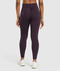 Elevate Leggings Plum Brown