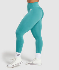 Power Regular Leggings Bondi Teal