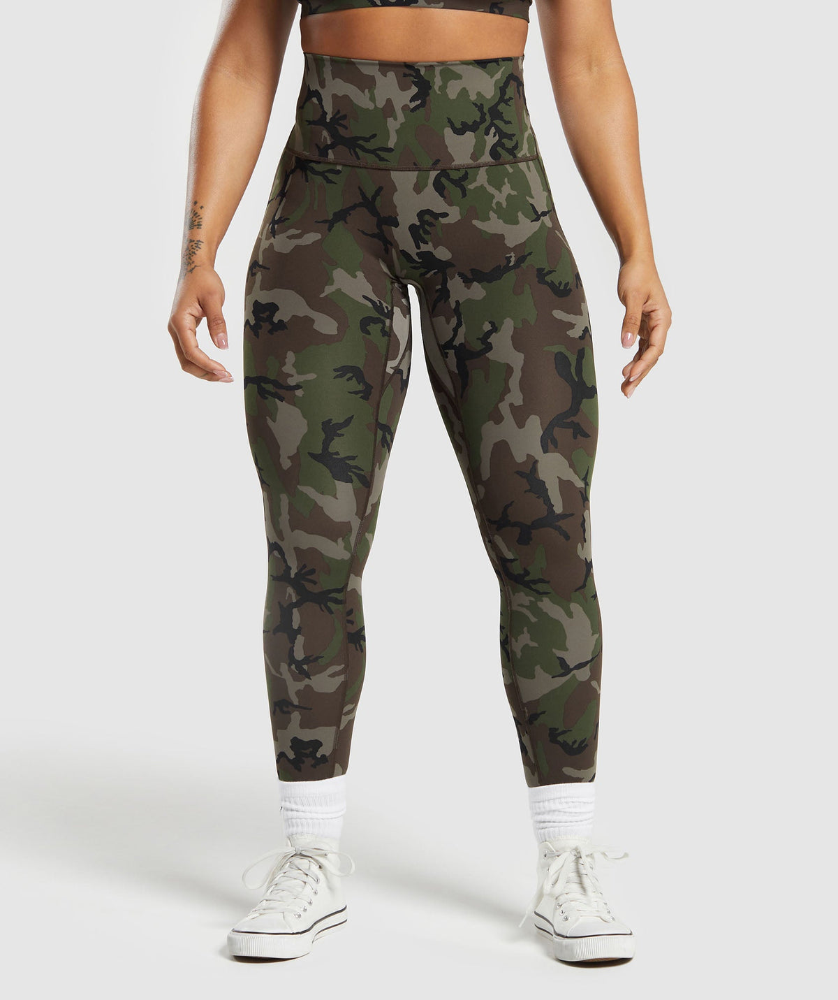 Legacy Printed Regular Leggings Archive Brown