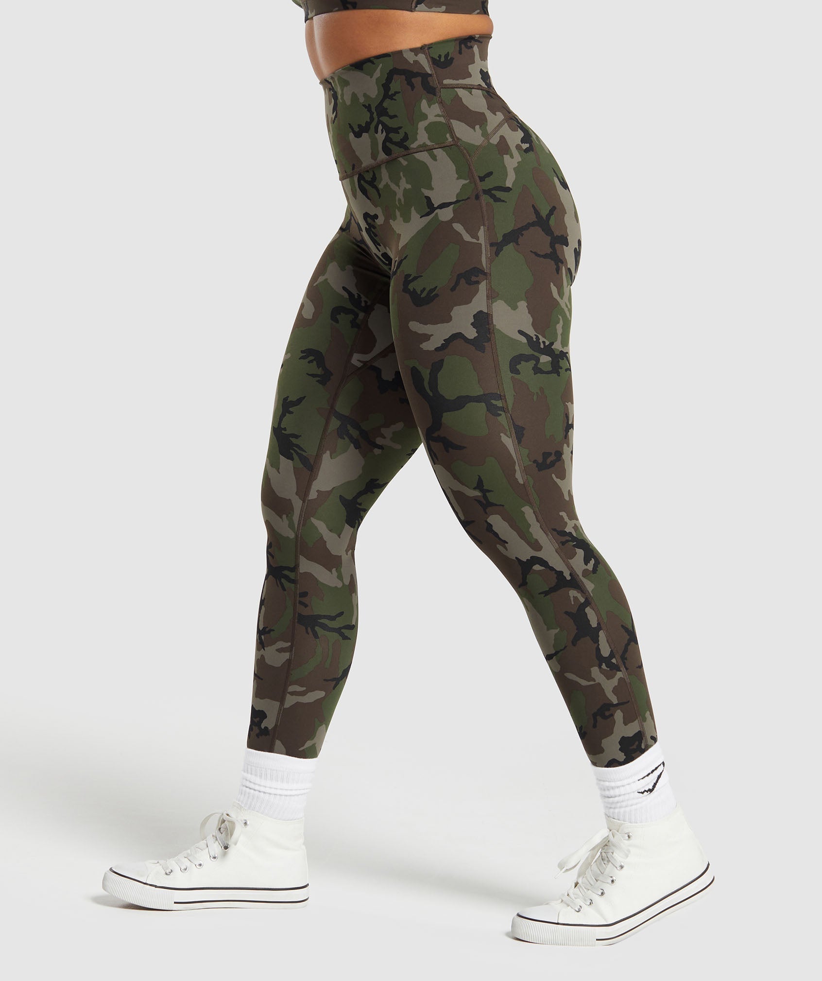 Legacy Printed Regular Leggings Archive Brown