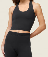 everywear Second Skin Tank Black