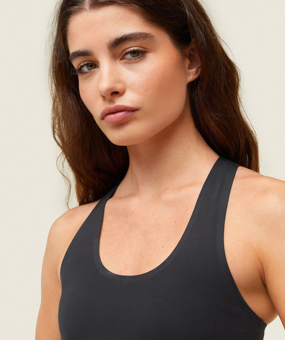 everywear Second Skin Tank Black