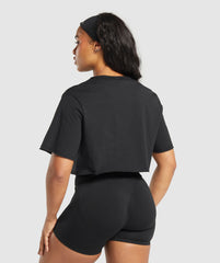Legacy Crop Top Black
