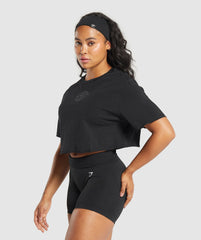 Legacy Crop Top Black