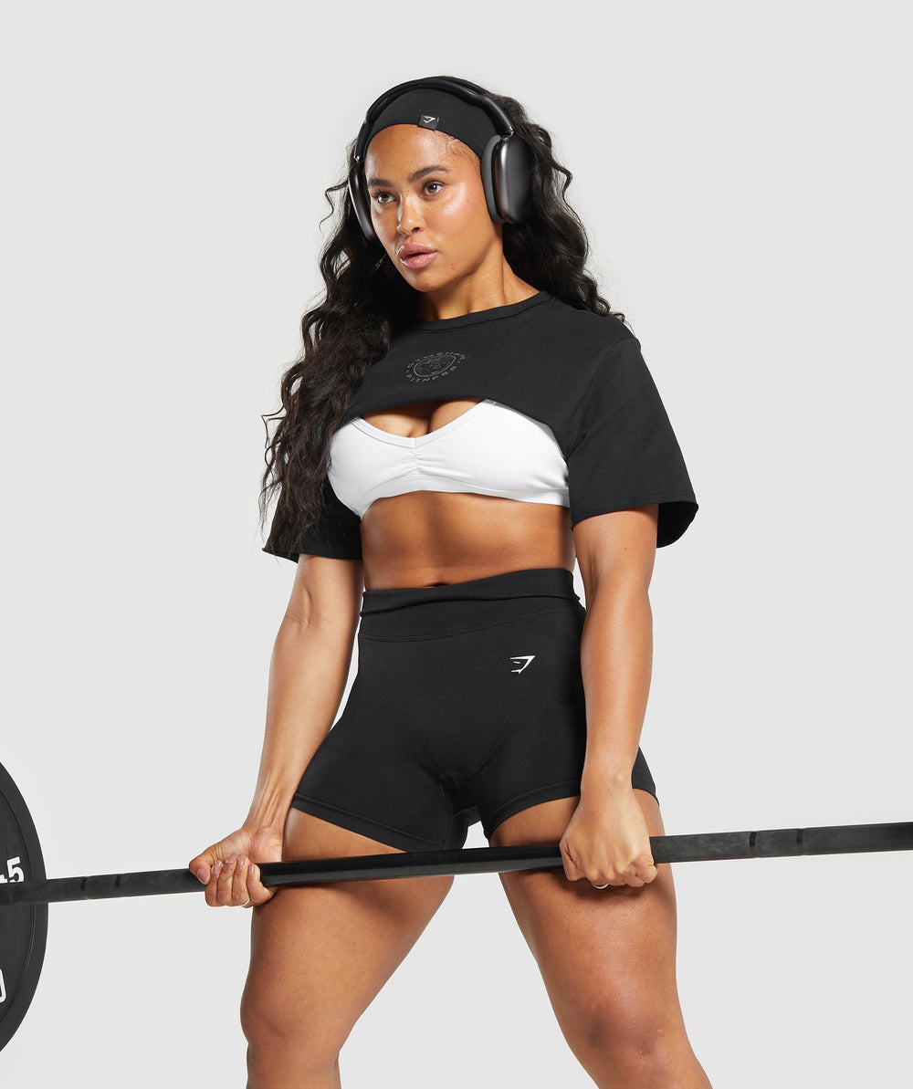 Legacy Crop Top Black