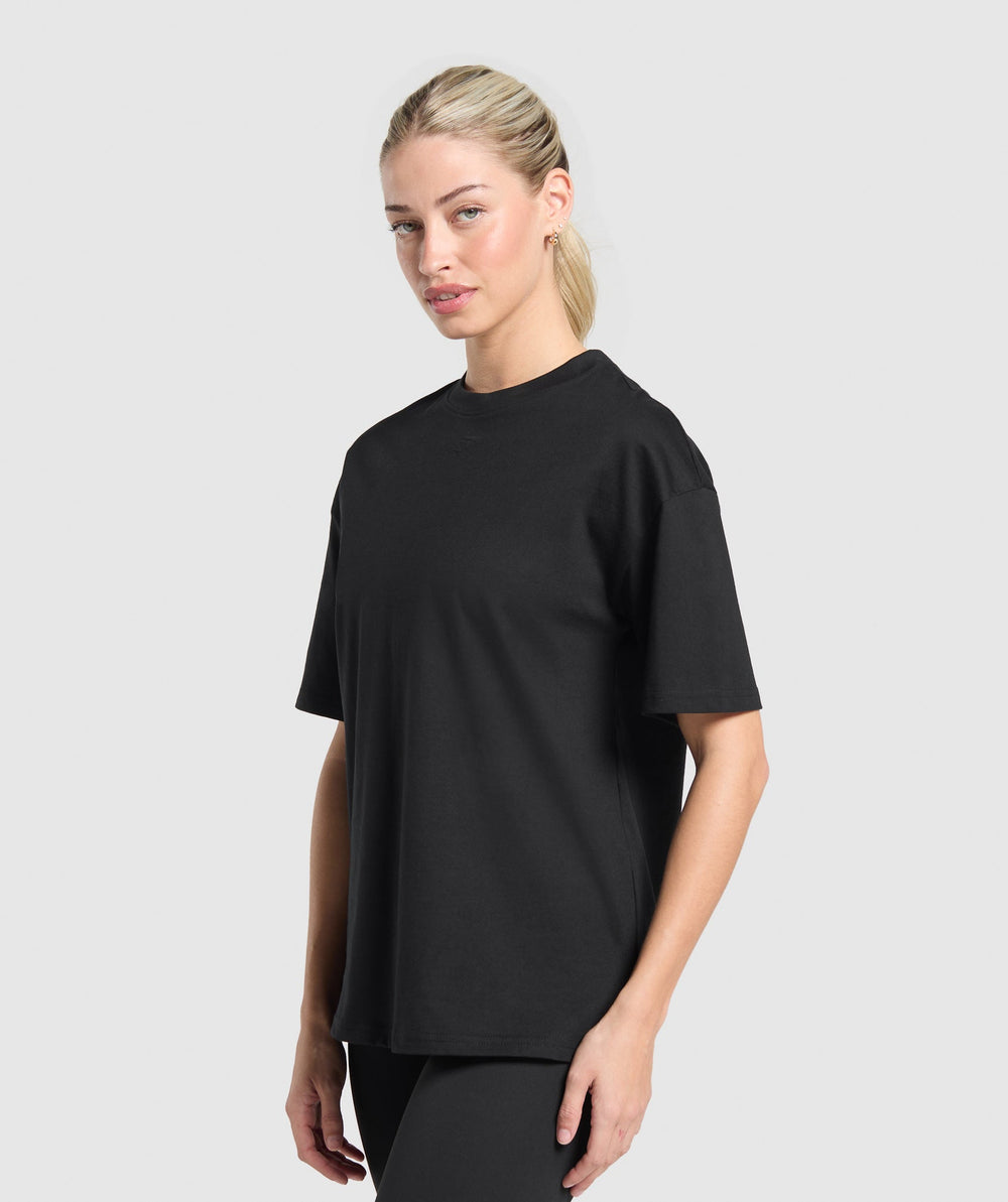 Campus Classics Graphic T-Shirt Black
