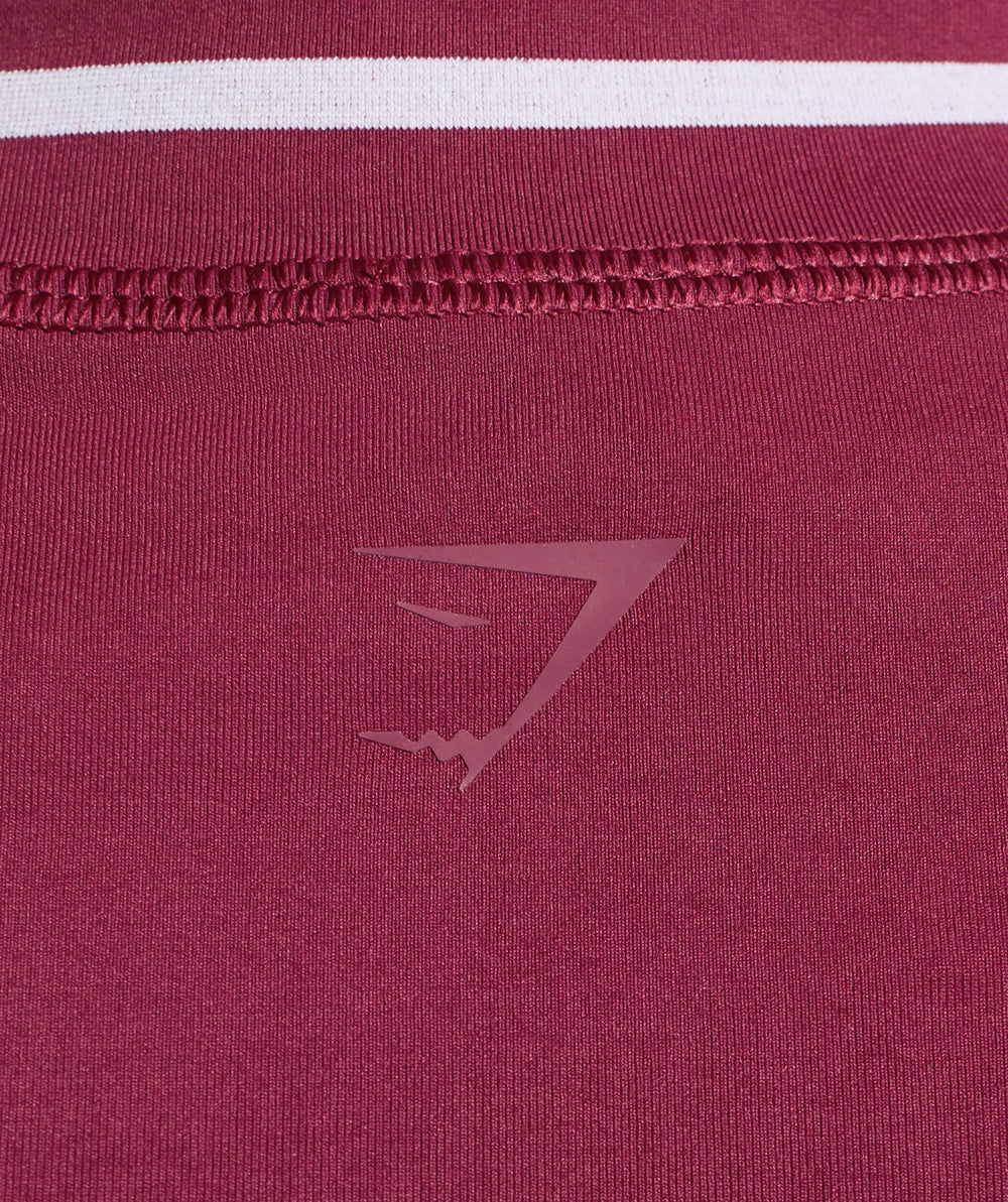 Contrast Seamless T-Shirt Strong Pink