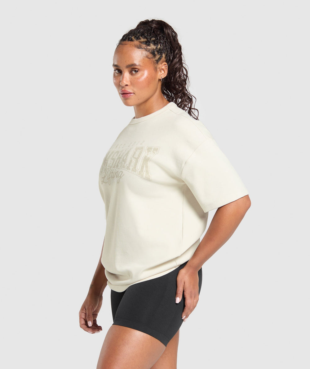 Lifting Oversized Pump Cover Oat White