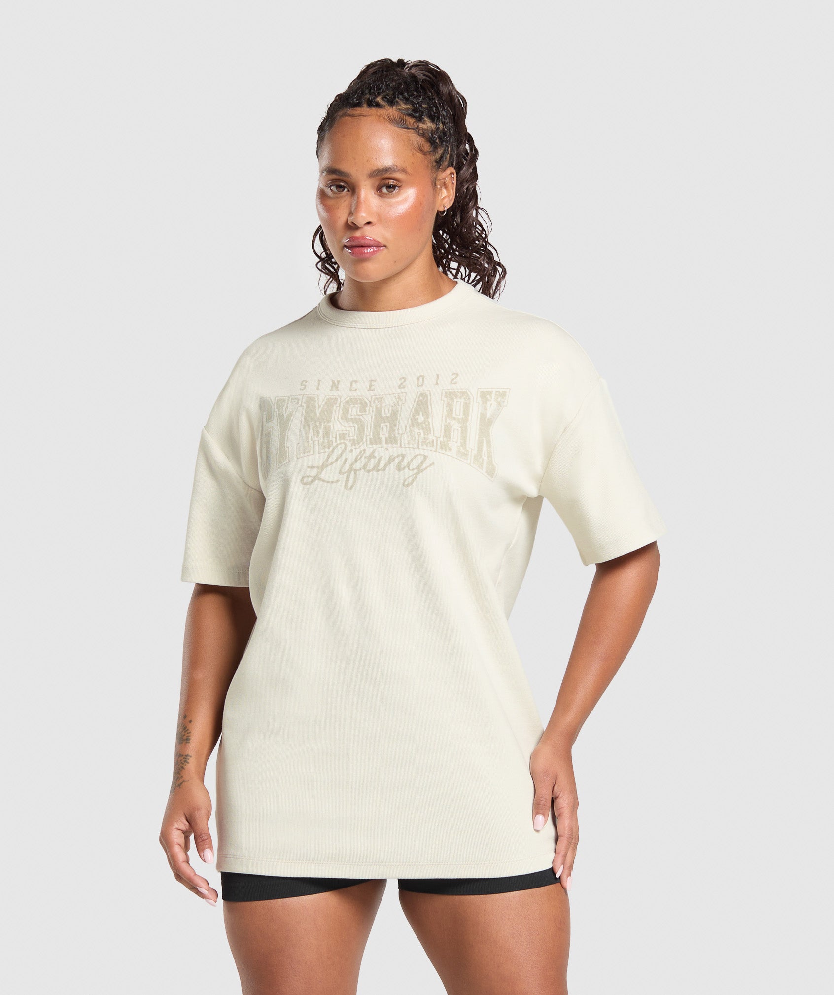 Lifting Oversized Pump Cover Oat White
