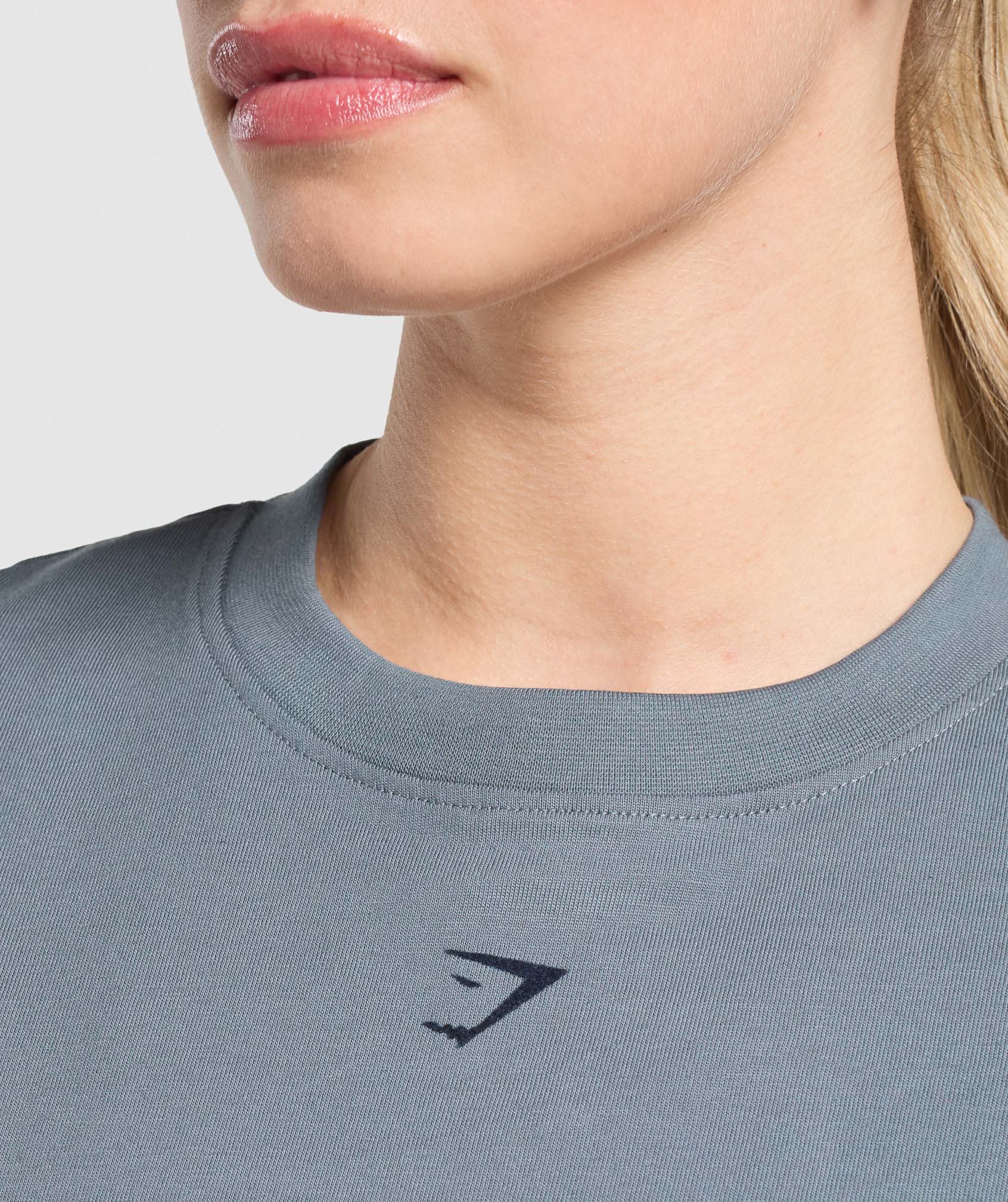 Campus Classics Graphic T-Shirt Iron Blue
