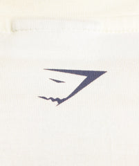 Lifting Girl Graphic Oversized Tee Soft White