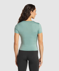 Training Baby Tee Celeste Blue