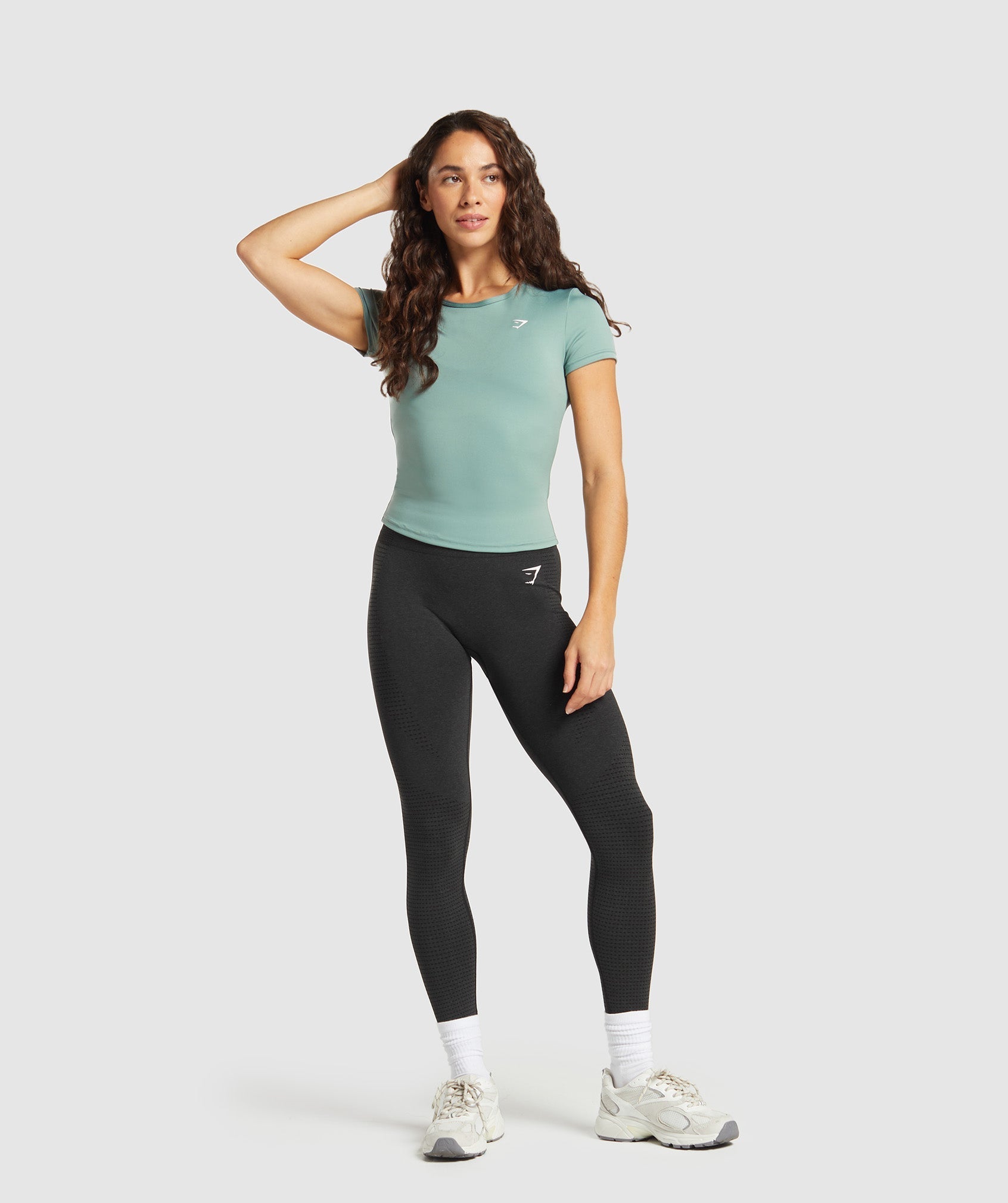 Training Baby Tee Celeste Blue