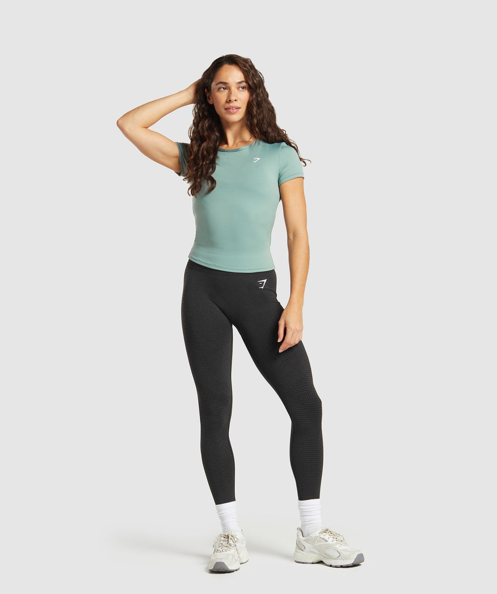 Training Baby Tee Celeste Blue