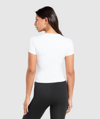 Training Baby Tee White